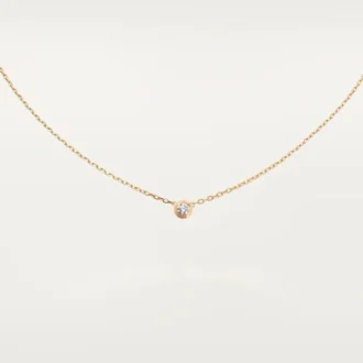 Naszyjnik Diamants Legers, rozmiar S – żółte złoto, diament – Cartier