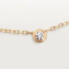 Naszyjnik Diamants Legers, rozmiar S – żółte złoto, diament – Cartier