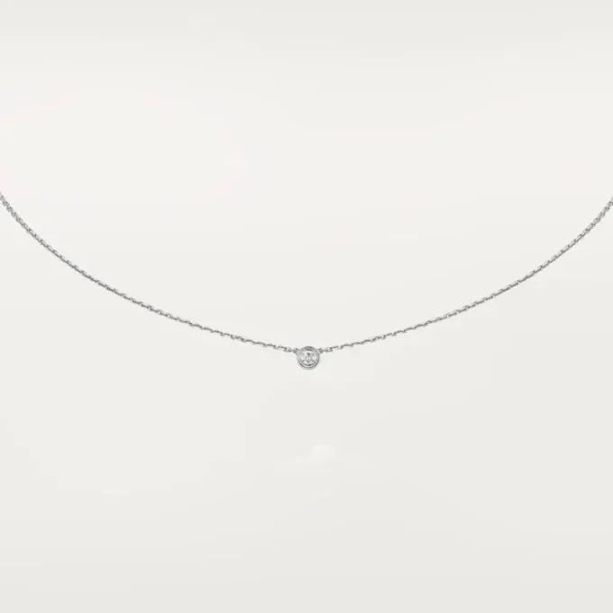 Naszyjnik Diamants Legers XS – białe złoto, diament – Cartier