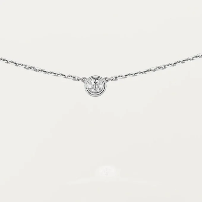 Naszyjnik Diamants Legers XS – białe złoto, diament – Cartier