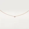 Naszyjnik Diamants Legers XS – różowe złoto, diament – Cartier