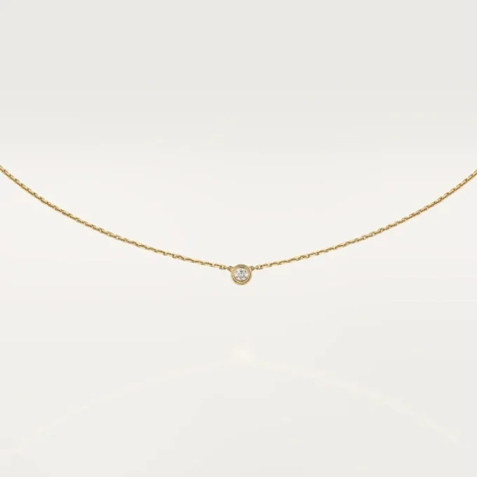 Naszyjnik Diamants Legers XS – żółte złoto, diament – Cartier