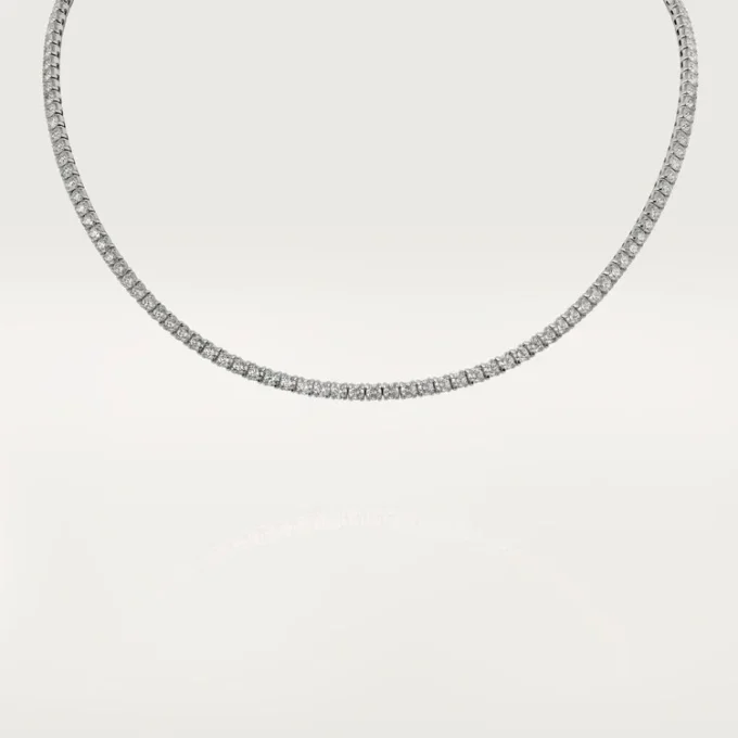 Naszyjnik Essential Lines – białe złoto, diamenty – Cartier