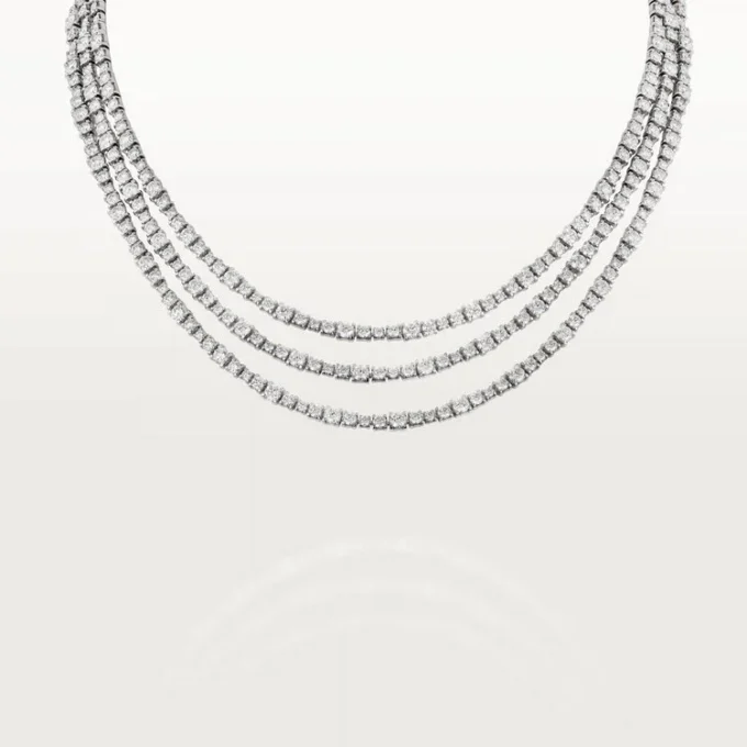 Naszyjnik Essential Lines – białe złoto, diamenty – Cartier