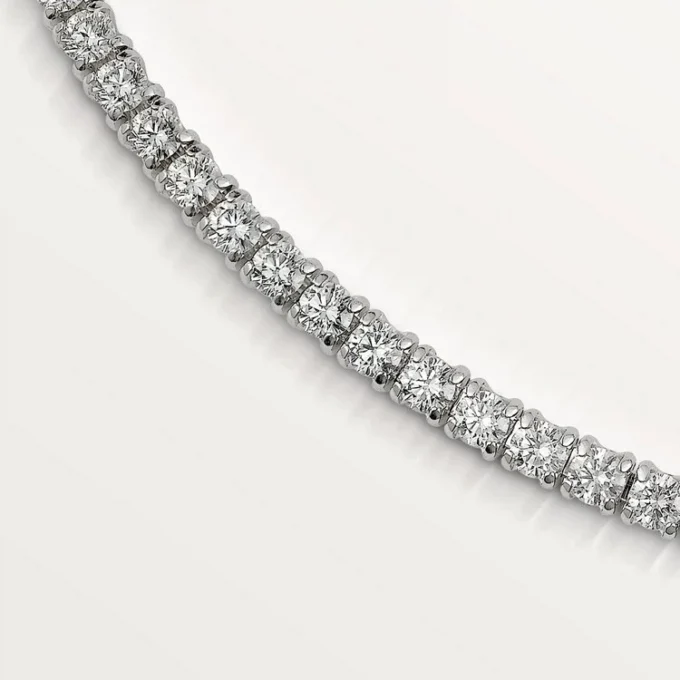 Naszyjnik Essential Lines – białe złoto, diamenty – Cartier