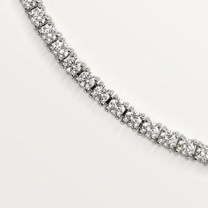 Naszyjnik Essential Lines – białe złoto, diamenty – Cartier