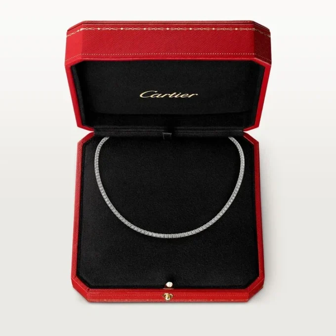 Naszyjnik Essential Lines – białe złoto, diamenty – Cartier