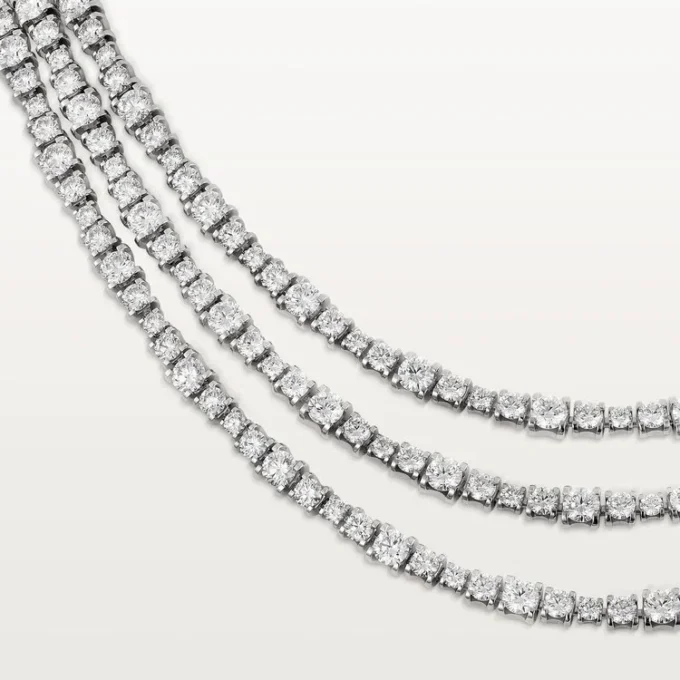 Naszyjnik Essential Lines – białe złoto, diamenty – Cartier
