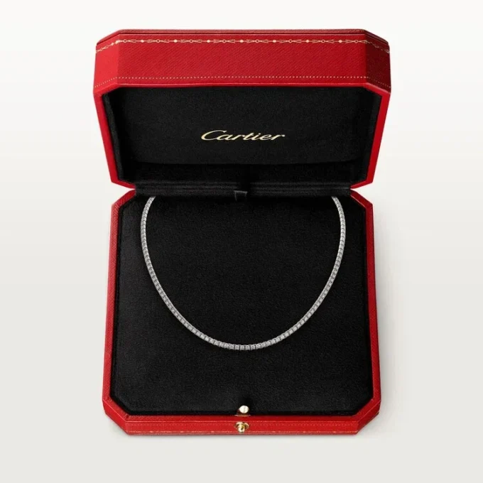 Naszyjnik Essential Lines – białe złoto, diamenty – Cartier
