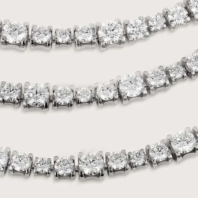 Naszyjnik Essential Lines – białe złoto, diamenty – Cartier