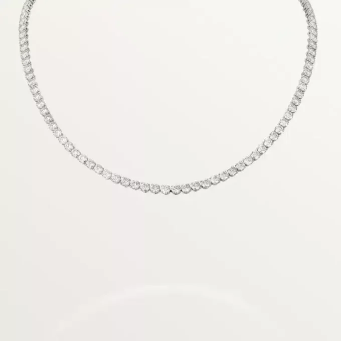 Naszyjnik Essential Lines – platyna, diamenty – Cartier