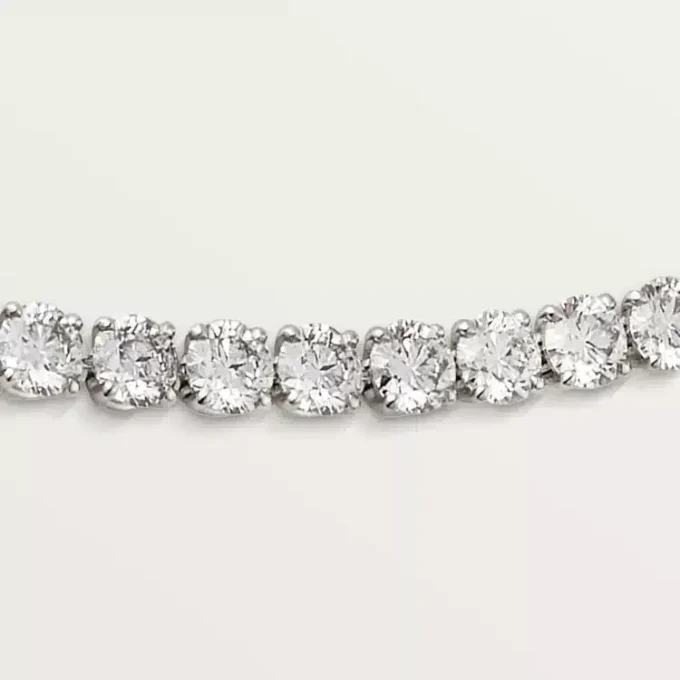 Naszyjnik Essential Lines – platyna, diamenty – Cartier
