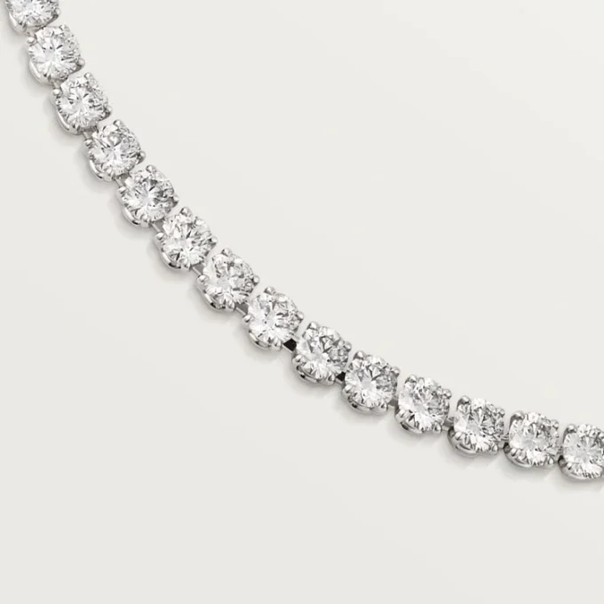 Naszyjnik Essential Lines – platyna, diamenty – Cartier