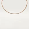 Naszyjnik Essential Lines – różowe złoto, diamenty – Cartier