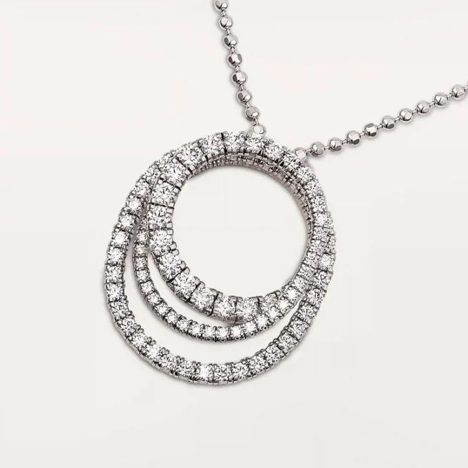 Naszyjnik Etincelle De Cartier – białe złoto, diamenty – Cartier