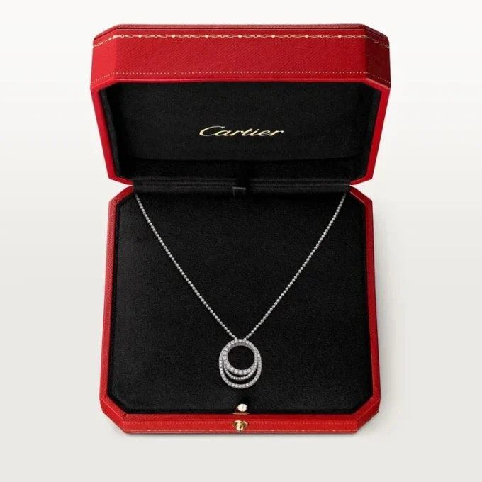 Naszyjnik Etincelle De Cartier – białe złoto, diamenty – Cartier