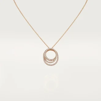 Naszyjnik Etincelle De Cartier – różowe złoto, diamenty – Cartier