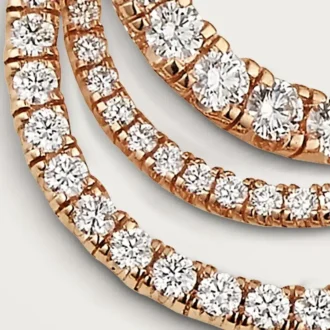 Naszyjnik Etincelle De Cartier – różowe złoto, diamenty – Cartier