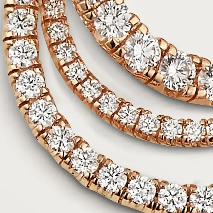 Naszyjnik Etincelle De Cartier – różowe złoto, diamenty – Cartier