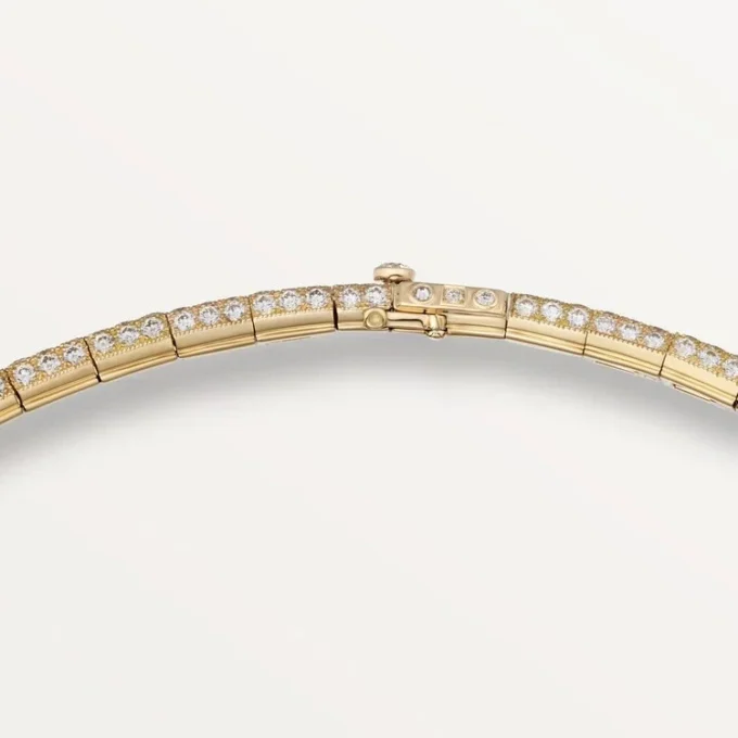 Naszyjnik Faune Et Flore De Cartier, żółte, pomarańczowe i brązowe diamenty, wysadzany