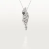 Naszyjnik Faune Et Flore De Cartier, wysadzany kamieniami
