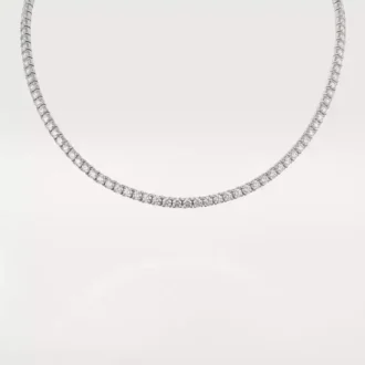 Naszyjnik Lignes Essentielles, diamenty o szlifie brylantowym