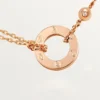 Naszyjnik Love, 2 diamenty – różowe złoto, diamenty – Cartier