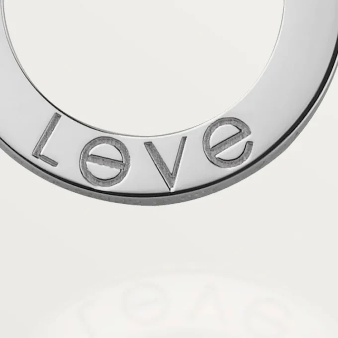 Naszyjnik Love, 3 diamenty – białe złoto, diamenty – Cartier