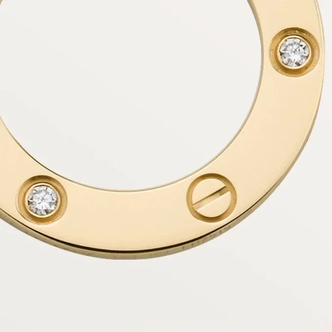 Naszyjnik Love, 3 diamenty – żółte złoto, diamenty – Cartier