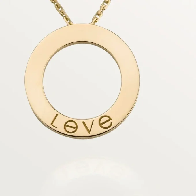 Naszyjnik Love – żółte złoto – Cartier