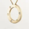 Naszyjnik Love, 3 diamenty – żółte złoto, diamenty – Cartier