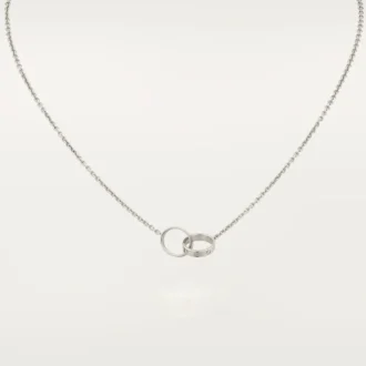 Naszyjnik Love – białe złoto – Cartier