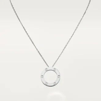 Naszyjnik Love – białe złoto – Cartier