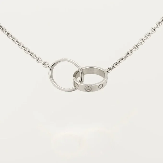 Naszyjnik Love – białe złoto – Cartier