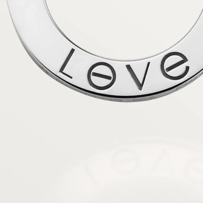 Naszyjnik Love – białe złoto – Cartier