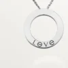 Naszyjnik Love – białe złoto – Cartier