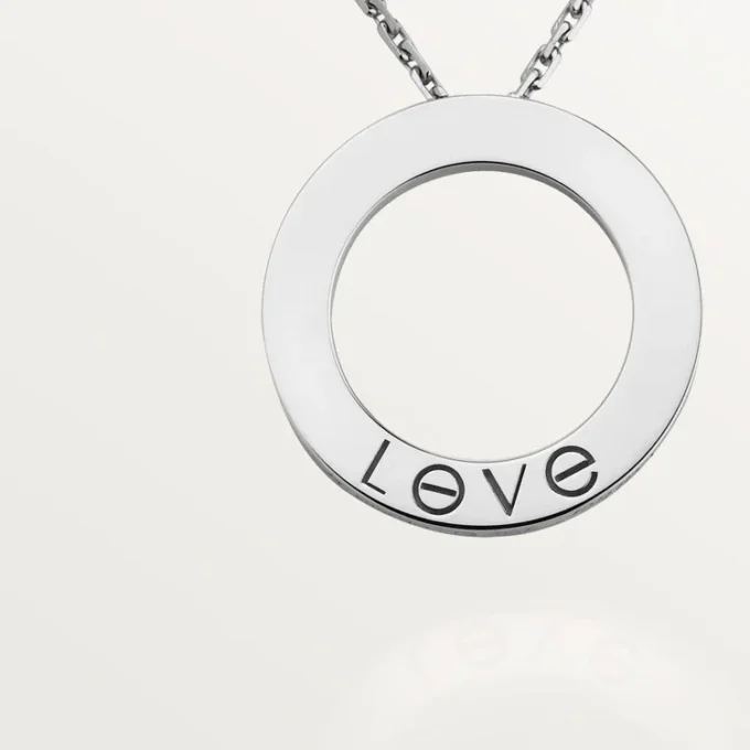 Naszyjnik Love – białe złoto – Cartier