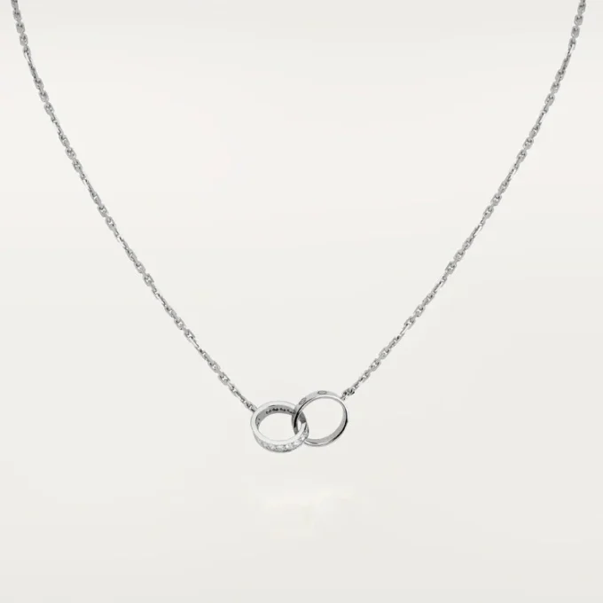Naszyjnik Love, diamenty – białe złoto, diamenty – Cartier