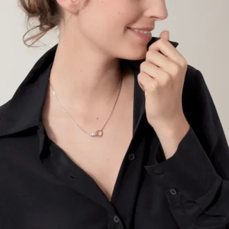 Naszyjnik Love, diamenty – białe złoto, diamenty – Cartier