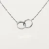 Naszyjnik Love, diamenty – białe złoto, diamenty – Cartier