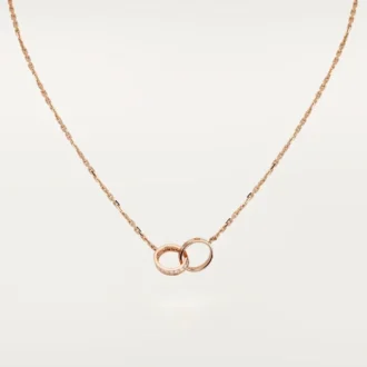 Naszyjnik Love, diamenty – różowe złoto, diamenty – Cartier