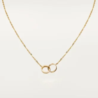 Naszyjnik Love, diamenty – żółte złoto, diamenty – Cartier