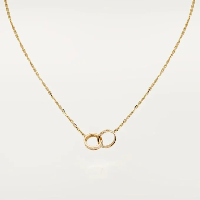 Naszyjnik Love, diamenty – żółte złoto, diamenty – Cartier