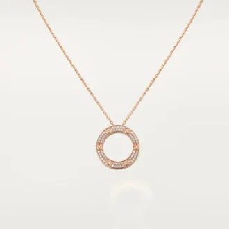 Naszyjnik Love – różowe złoto, diamenty – Cartier