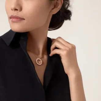 Naszyjnik Love – różowe złoto, diamenty – Cartier