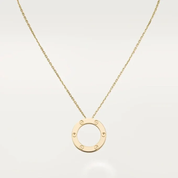Naszyjnik Love – żółte złoto – Cartier