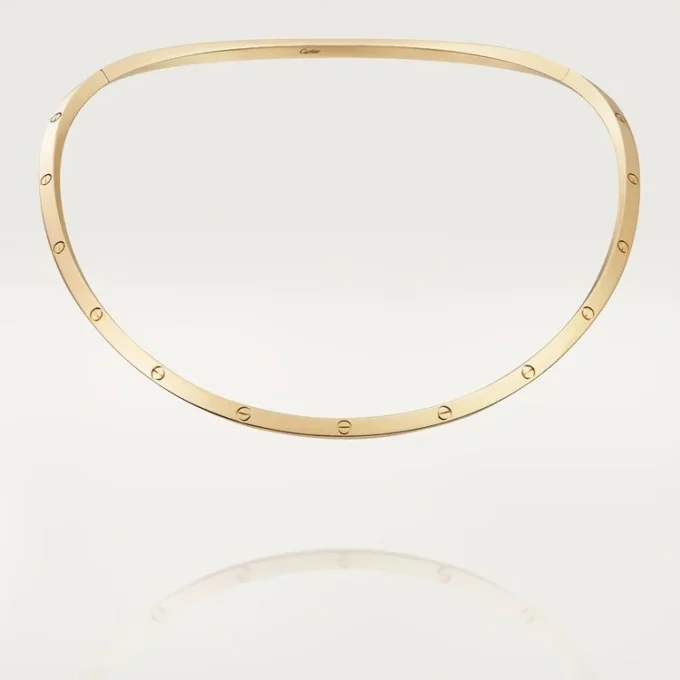 Naszyjnik Love – żółte złoto – Cartier
