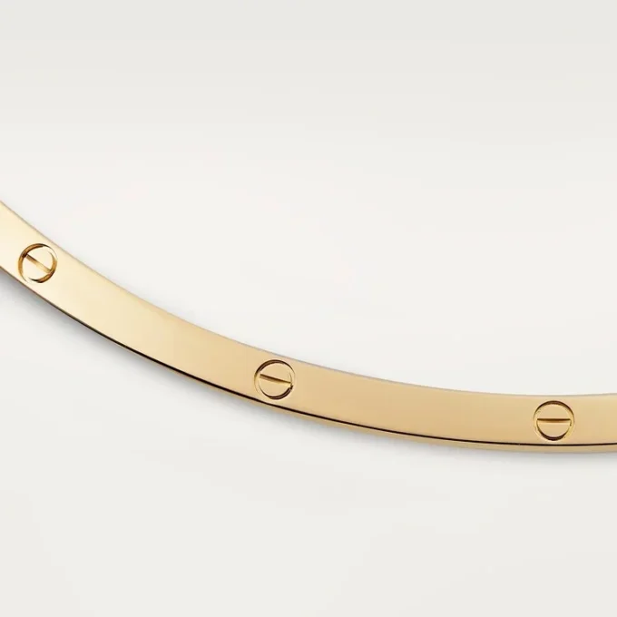 Naszyjnik Love – żółte złoto – Cartier