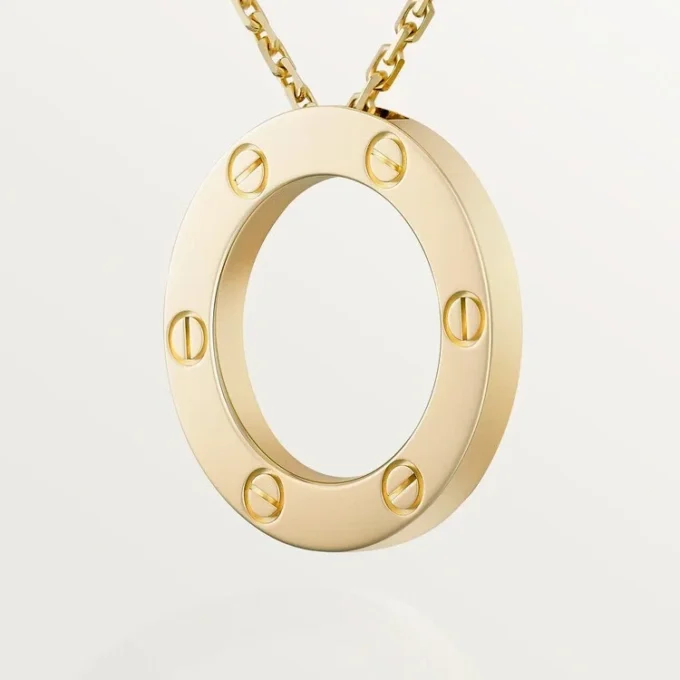Naszyjnik Love – żółte złoto – Cartier