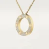 Naszyjnik Love, wysadzany diamentami – żółte złoto, diamenty – Cartier